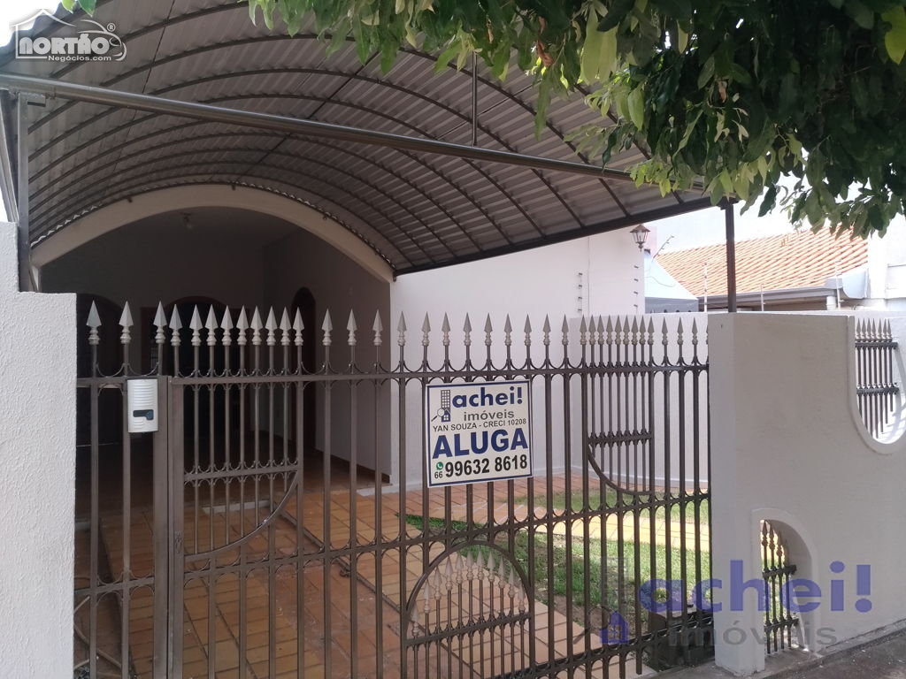 Casa para locação no centro em Rondonópolis/MT