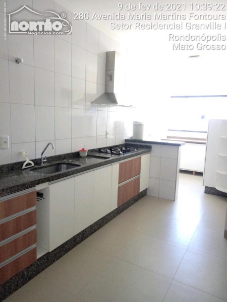 Apartamento para locação no SETOR RESIDENCIAL GRANVILLE I em Rondonópolis/MT