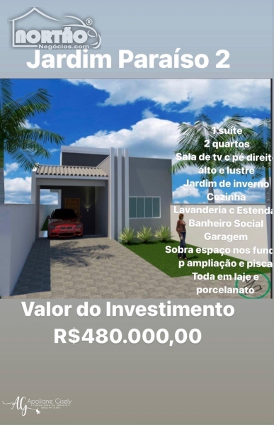 CASA a venda no JARDIM PARAISO 2 em Sinop/MT