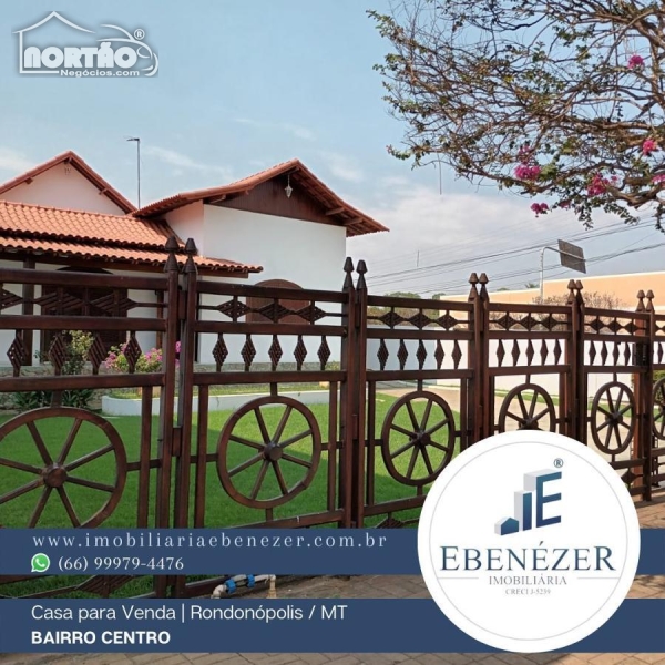 Casa a venda no CENTRO em Rondonópolis/MT