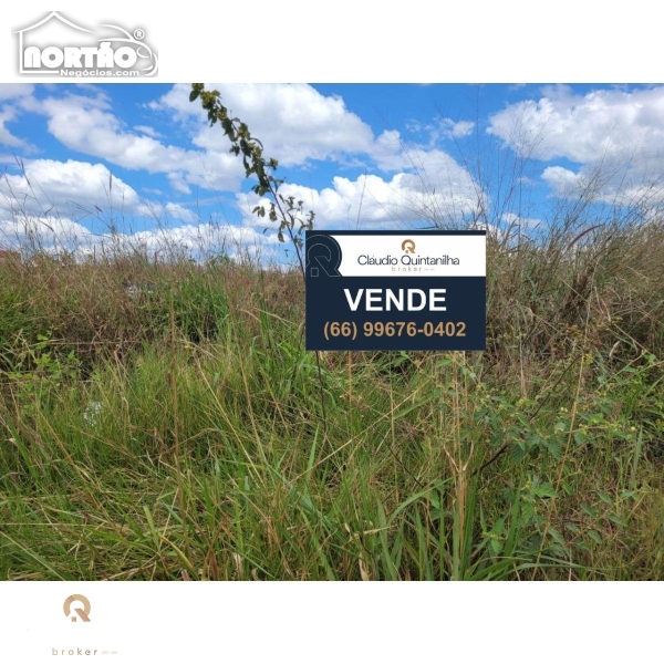 TERRENO a venda no ESTRADA CLAUDETE PROX A FASTECH em Sinop/MT