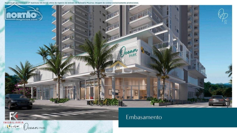 APARTAMENTO a venda no CENTRO em Balneário Piçarras/SC