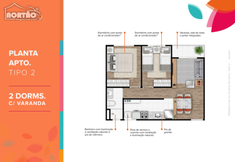 Casa à venda com 3 quartos, 41m² - Foto 3