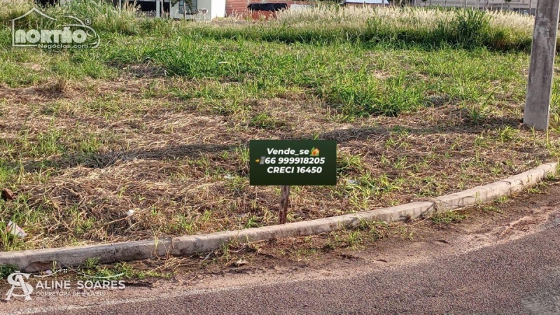 TERRENO A VENDA NO AQUARELA DAS ARTES EM SINOP/MT