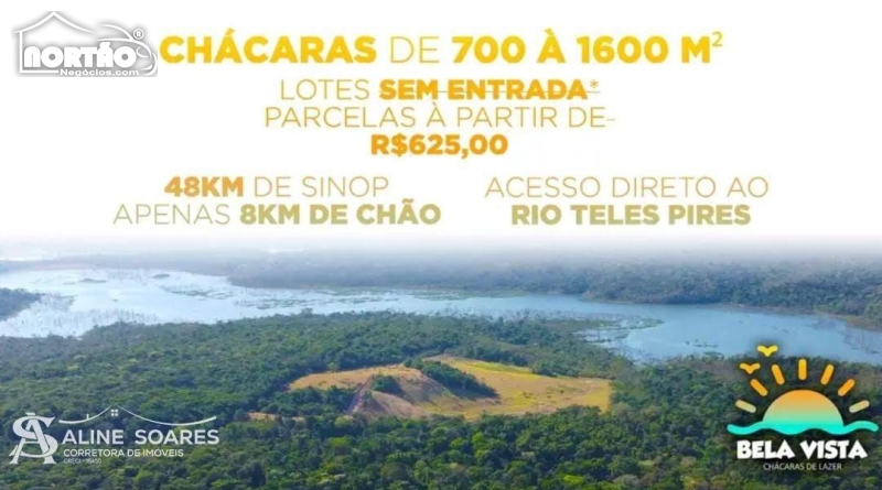 CHÁCARA a venda no ZONA RURAL em Sinop/MT