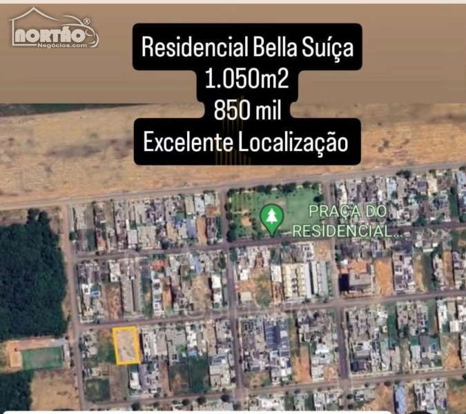 TERRENO a venda no RESIDENCIAL BELLA SUÍÇA em Sinop/MT