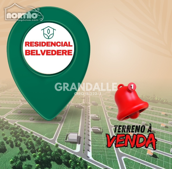 Terreno a venda no RESIDENCIAL BELVEDERE 01 em Sinop/MT