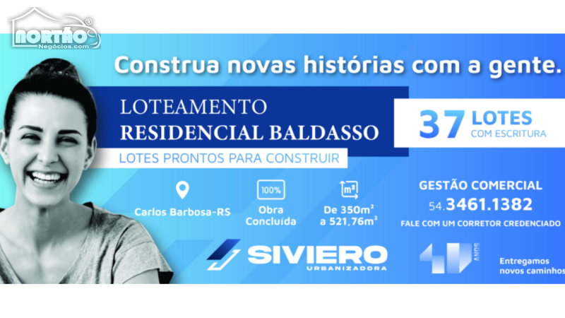 Terreno a venda no APARECIDA em Carlos Barbosa/RS