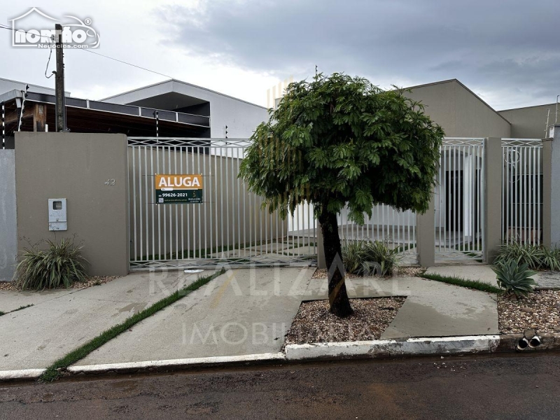 CASA para locação no AQUARELA BRASIL em Sinop/MT