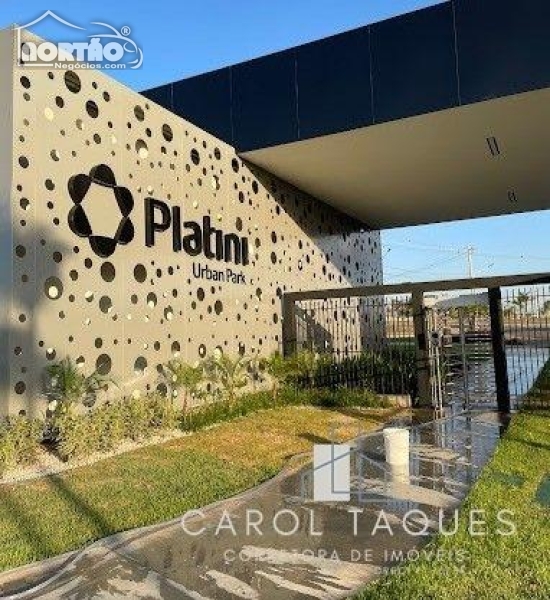 TERRENO a venda no CONDOMINIO PLATINI URBAN PARK em Sinop/MT