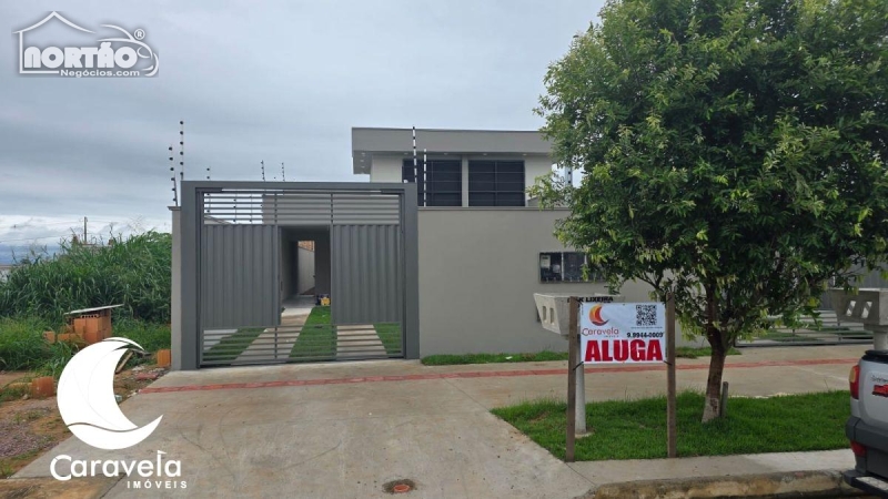 CASA PARA LOCAÇÃO NO JARDIM CURITIBA EM SINOP/MT