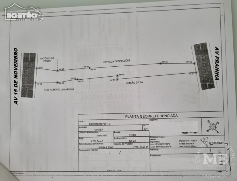 Terreno à venda, 768m² - Foto 2