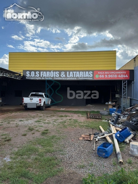 BARRACÃO PARA LOCAÇÃO NO JARDIM CELESTE EM SINOP/MT