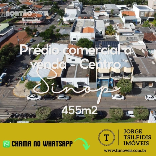 PRÉDIO para locação no SETOR COMERCIAL em Sinop/MT