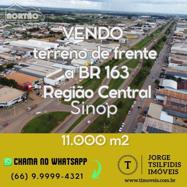 TERRENO A VENDA NO SETOR INDUSTRIAL NORTE EM SINOP/MT