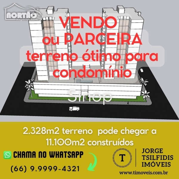 TERRENO a venda no RESIDENCIAL FLORENÇA em Sinop/MT
