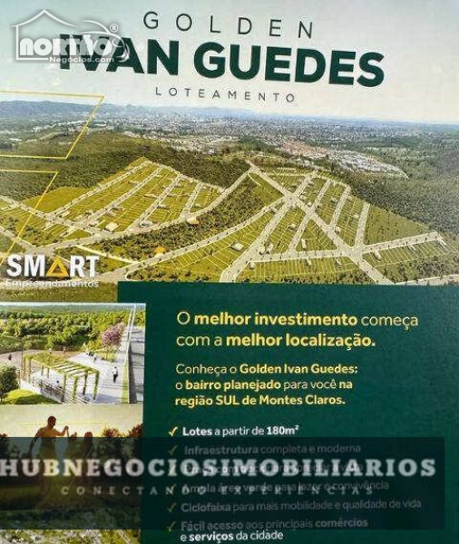 Terreno a venda no RESIDENCIAL SUL IPÊS em Montes Claros/MG