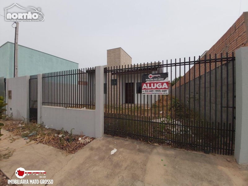 CASA para locação no JARDIM NOVO HORIZONTE em Sinop/MT