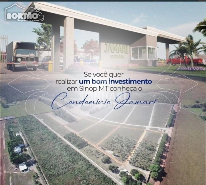 TERRENO a venda no CONDOMINIO JAMARI em Sinop/MT