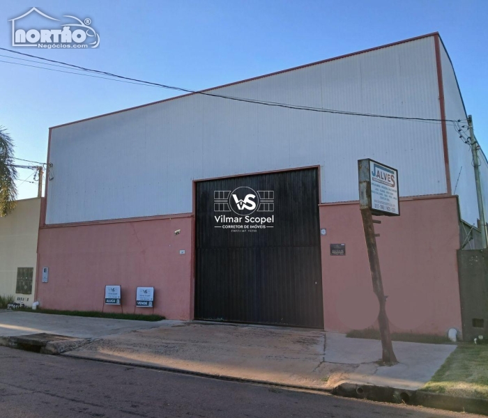 BARRACÃO para locação no JARDIM JACARNDAS em Sinop/MT