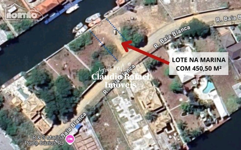 TERRENO a venda no MARINA em Armação dos Búzios/RJ