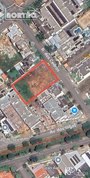 TERRENO a venda no JARDIM MARINGÁ em Sinop/MT