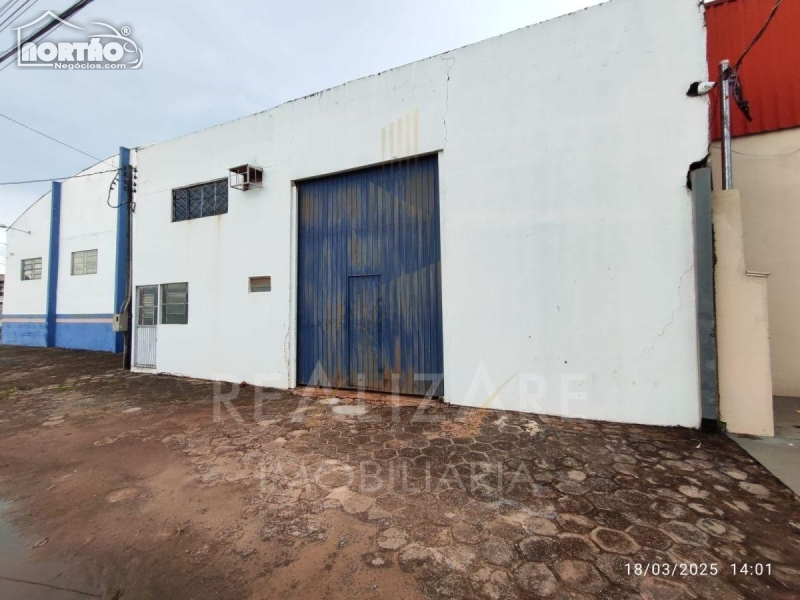 BARRACÃO para locação no SETOR INDUSTRIAL SUL em Sinop/MT