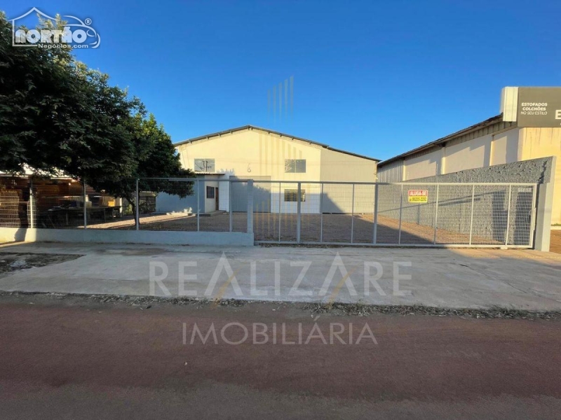 BARRACÃO PARA LOCAÇÃO NO SETOR INDUSTRIAL EM SINOP/MT
