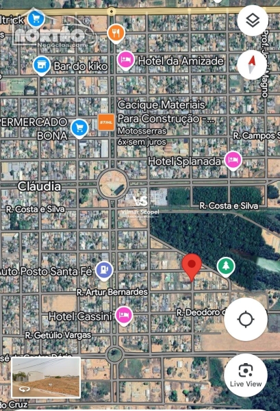 TERRENO a venda no CENTRO em Cláudia/MT