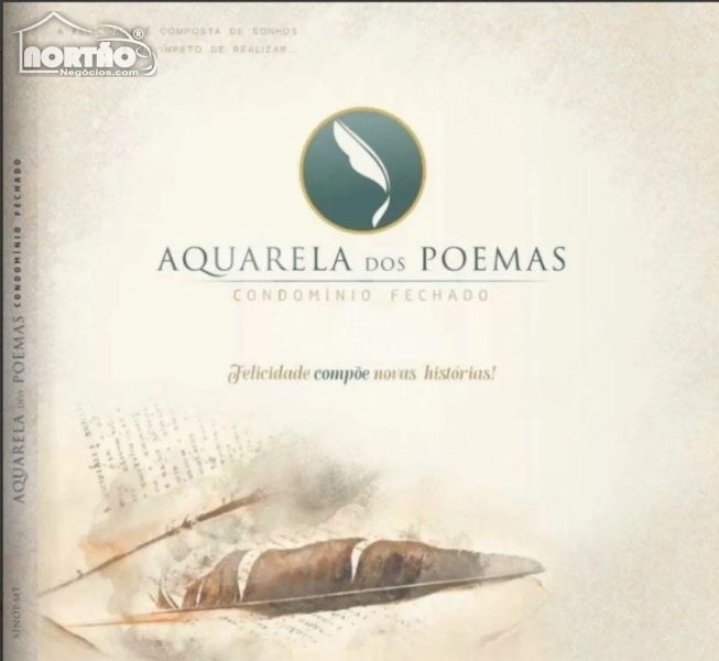 TERRENO a venda no AQUARELA DOS POEMAS em Sinop/MT