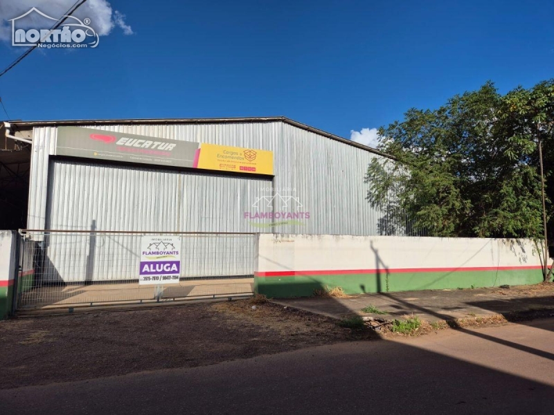 BARRACÃO para locação no DISTRITO INDUSTRIAL E COMERCIAL em Sinop/MT