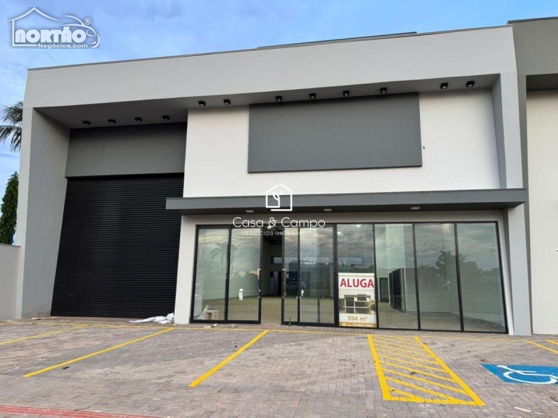 BARRACÃO para locação no SETOR INDUSTRIAL em Sinop/MT
