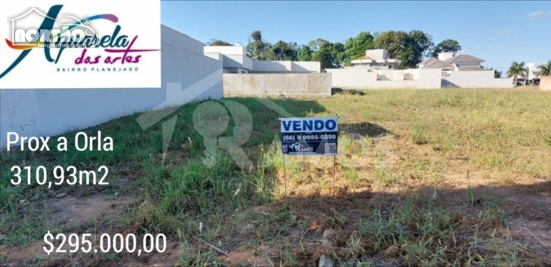 LOTEAMENTO a venda no AQUARELA DAS ARTES em Sinop/MT