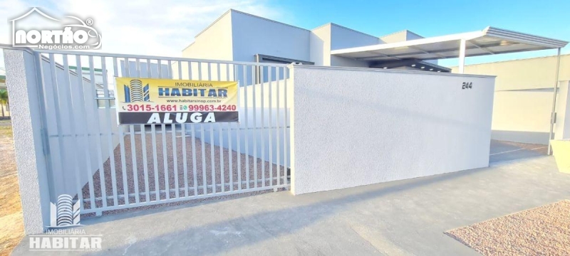 CASA para locação no AQUARELA DAS ARTES em Sinop/MT