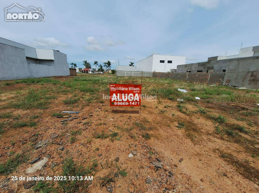 Terreno para locação no Residencial Florença em Sinop/MT