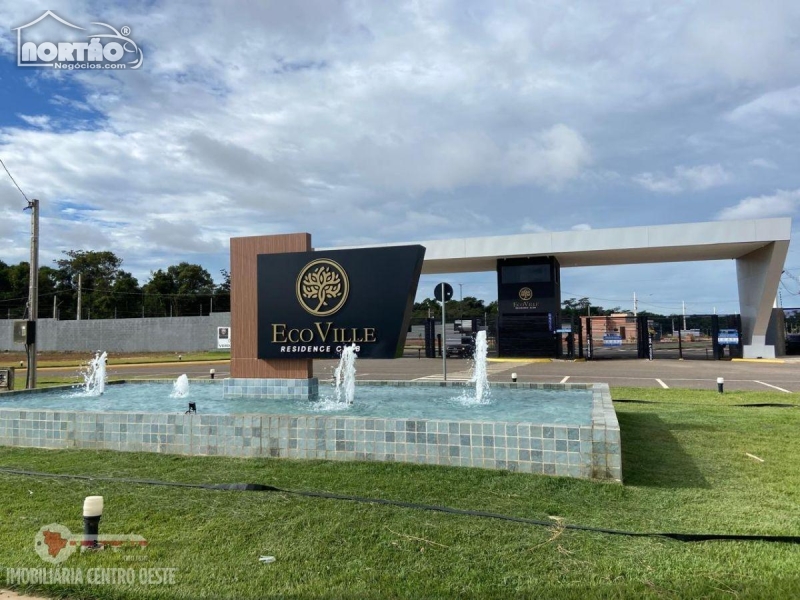 TERRENO A VENDA NO ECOVILLE RESIDENCE CLUB EM SINOP/MT