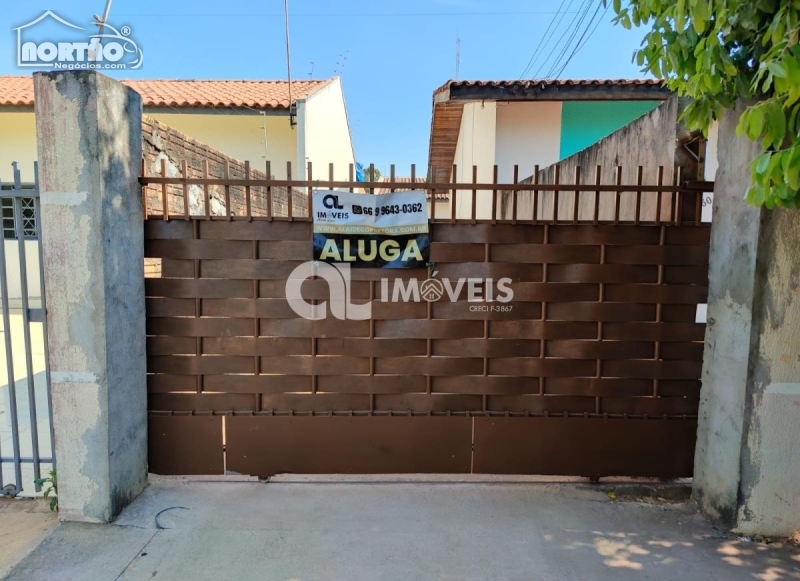 CASA para locação no JARDIM MARIPÁ em Sinop/MT