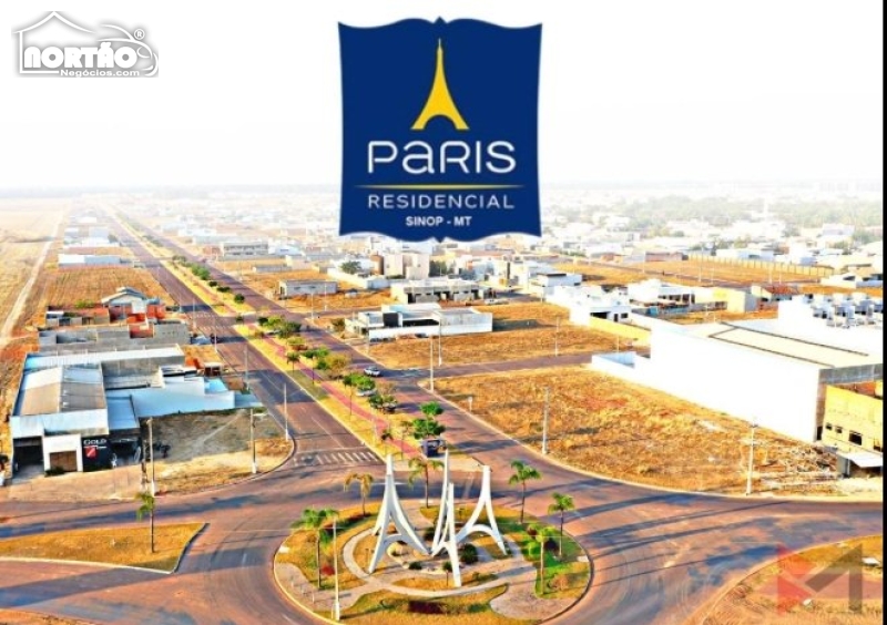 TERRENO a venda no RESIDENCIAL PARIS em Sinop/MT