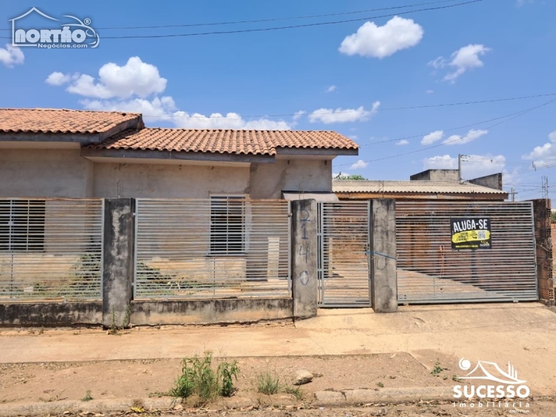 CASA para locação no JARDIM CALIFÓRNIA em Sinop/MT