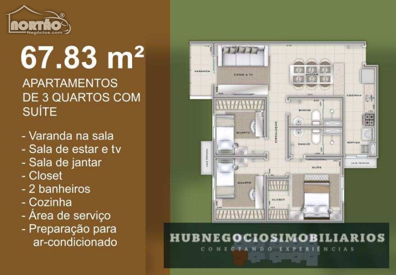 APARTAMENTO A VENDA NO DOS MANGUES EM MONTES CLAROS/MG