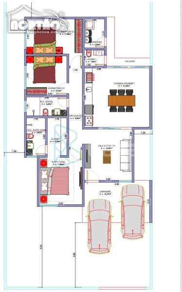 CASA a venda no LOTEAMENTO QUATRO ESTAÇÕES BOULEVARD em Sinop/MT