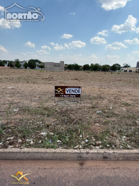 TERRENO A VENDA NO RESIDENCIAL DELTA EM SINOP/MT
