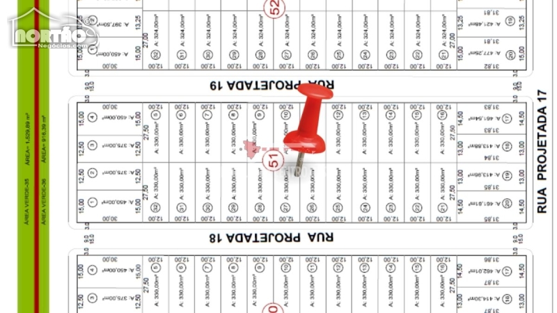 TERRENO a venda no RESIDENCIAL PARIS em Sinop/MT