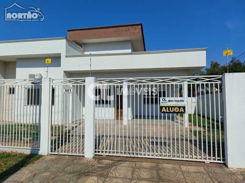 CASA para locação no JARDIM ITÁLIA II em Sinop/MT