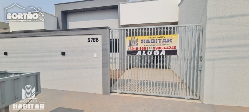 CASA para locação no RESIDENCIAL FLORENÇA em Sinop/MT