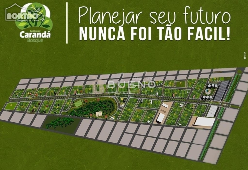 TERRENO a venda no RESIDENCIAL CARANDÁ BOSQUE em Sinop/MT