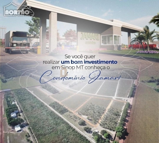 TERRENO a venda no CONDOMÍNIO JAMARI em Sinop/MT