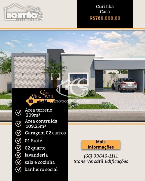 CASA a venda no JARDIM CURITIBA em Sinop/MT