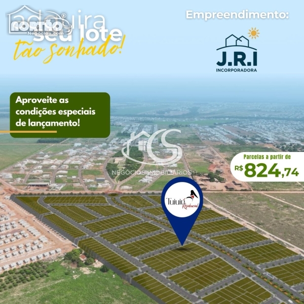 LOTEAMENTO a venda no SONHALTO VIDEIRA em Sinop/MT