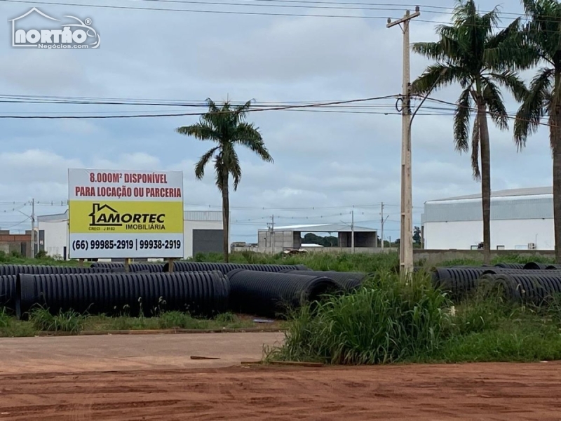 TERRENO para locação no FRENTE BR-163 em Sinop/MT